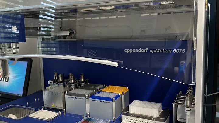 epMotion 5075vt pipetting robot