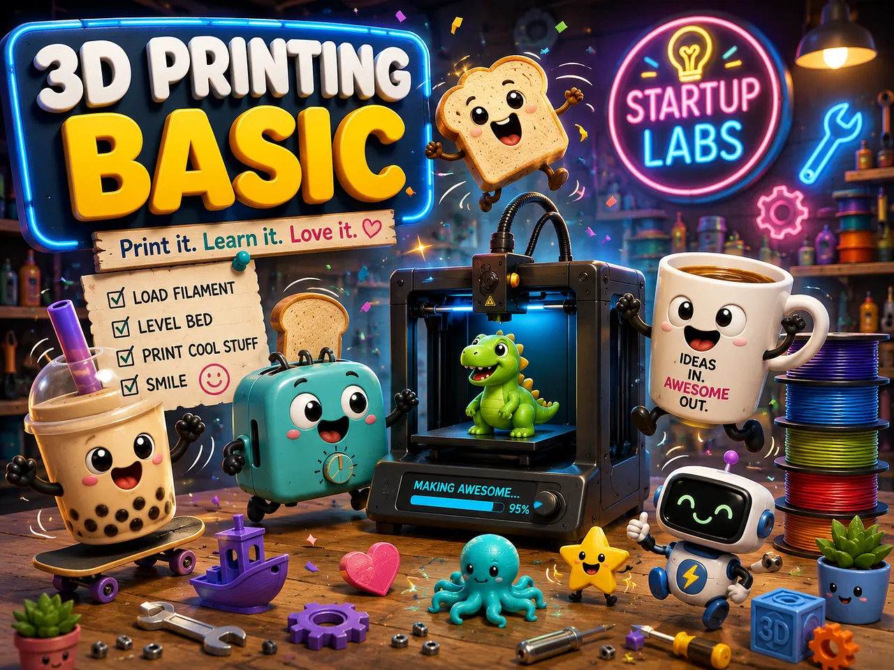 3D printing training - Level 1