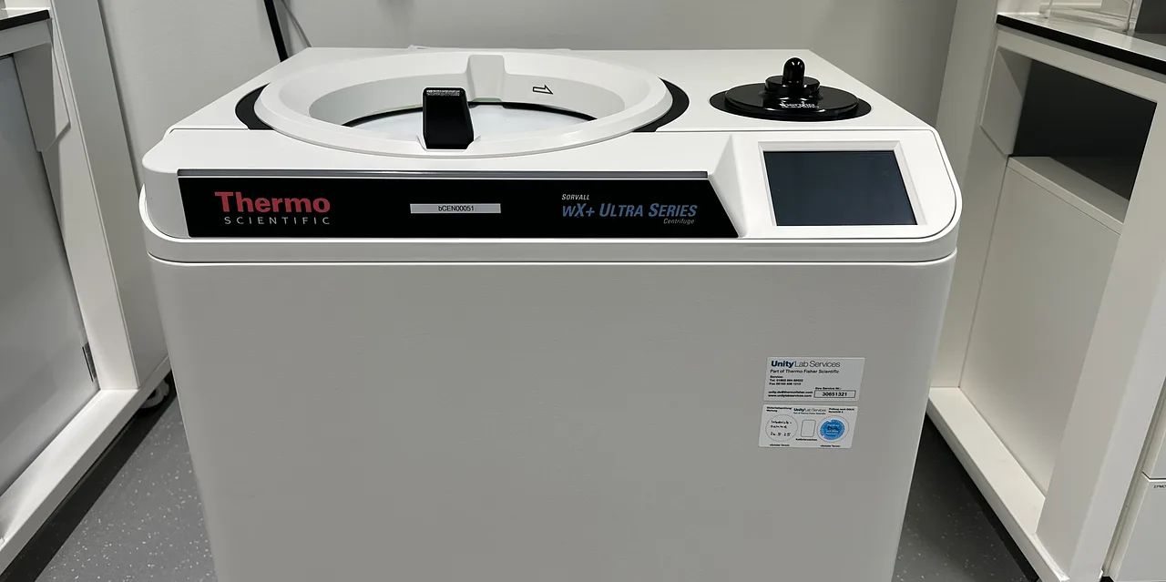 Ultracentrifuge Sorvall wX100+ training