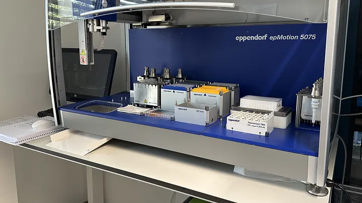 epMotion 5075vt pipetting robot training 