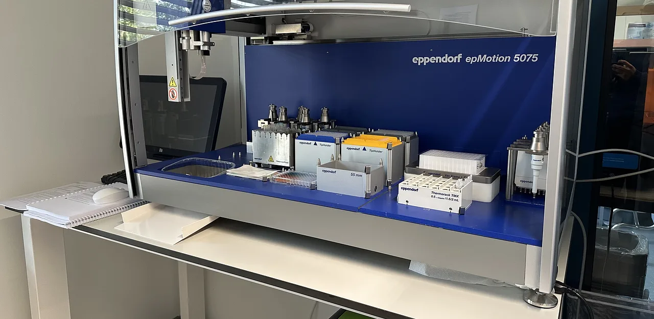 epMotion 5075vt pipetting robot training 